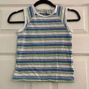 ADORABLE young girls Circo striped tank top